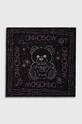 Hedvábný kapesníček Moschino M2933.03958 černá AW23
