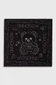 Moschino foulard in seta nero