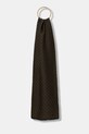Moschino szalik wełniany tkanina zielony M5131.50066