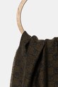 Moschino szalik wełniany M5131.50066 zielony AW25
