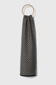 Moschino szalik wełniany pozostałe brązowy M5131.50066