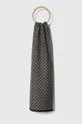 brązowy Moschino szalik wełniany Unisex