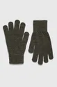 Κασκόλ και γάντια Barbour Tartan Scarf & Glove Gift Set πράσινο