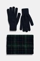 Κασκόλ και γάντια Barbour εμπριμέ πολύχρωμο MGS0018