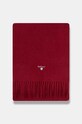 Barbour szalik wełniany USC0008 czerwony AA00