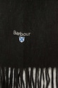 Barbour szalik wełniany USC0008 zielony AA00