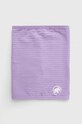 Кръгъл шал Mammut Taiss Light трикотаж виолетов 1191.01081