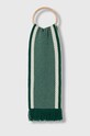 Drôle de Monsieur sciarpa in lana L'Écharpe Jacquard maglia verde C.SF109.WO018.GN