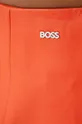 оранжевый Кожаная юбка BOSS