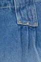 modrá Bavlnená rifľová sukňa Pepe Jeans Evy