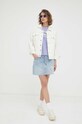 Levi's fustă din denim A4694.0015 albastru AW23