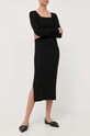Max Mara Leisure fusta uni negru 2333060134600