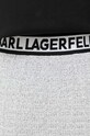 Sukňa Karl Lagerfeld sivá 235W1204