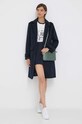 Sukňa s prímesou vlny Pepe Jeans Irma PL901079.0AA tmavomodrá AW23