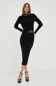 Вовняна спідниця MICHAEL Michael Kors MF370AB4VR чорний AW23