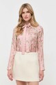 Red Valentino spódnica wełniana beżowy 3R3RAC256V2
