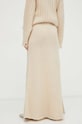 Odzież Herskind spódnica wełniana 4924970 beżowy