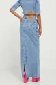 Rifľová sukňa Moschino Jeans  Základná látka: 100 % Bavlna Podšívka vrecka: 65 % Polyester, 35 % Bavlna