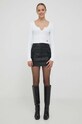United Colors of Benetton fusta 424UD002O.100 negru AW23
