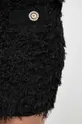 μαύρο Φούστα από μείγμα μαλλιού Pinko