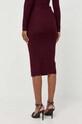 Odzież Pinko spódnica 101844.A15S bordowy