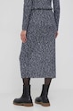 Ruházat Tommy Hilfiger szoknya gyapjú keverékből WW0WW39935 sötétkék