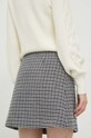 Odzież Tommy Hilfiger spódnica wełniana WW0WW39736 szary