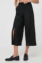 Oblečenie Nohavice s prímesou vlny Twinset 232TT2048 čierna