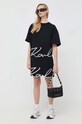 Φούστα Karl Lagerfeld 236W1250 μαύρο AW23