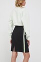 Calvin Klein Jeans fusta J20J222730 negru AW23