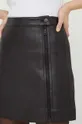 čierna Kožená sukňa The Kooples
