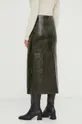 Kožená sukňa Gestuz Základná látka: 100 % Jahňacia koža Podšívka: 100 % Polyester