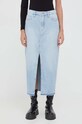 Hollister Co. fustă din denim KI343.3121.280 albastru AW23