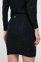 Odzież Guess spódnica z domieszką wełny BRIELLE W4RD58.Z37L1 czarny