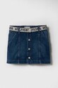 Дитяча джинсова спідниця Tommy Hilfiger бавовна темно-синій KG0KG07421.74.122.9BYX