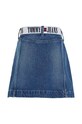 Fete Tommy Hilfiger fustă din denim pentru copii KG0KG07421.128.176.9BYX bleumarin