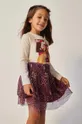 μπορντό Παιδική φούστα Mayoral Για κορίτσια