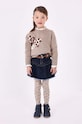 Mayoral fustă din denim pentru copii uni albastru 4905.6F.Mini.9BYX
