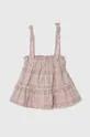 Βρεφική βαμβακερή φούστα Jamiks ροζ
