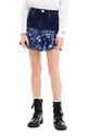 Детская юбка Desigual узор голубой 23WGFD04