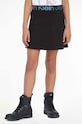 Calvin Klein Jeans spódnica dziecięca z elastanem czarny IG0IG02185.9BYX