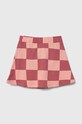 United Colors of Benetton gyerek pamut szoknya 3IKAC0006.G.SEASONAL rózsaszín AW23