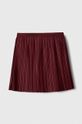 Дитяча спідниця Lacoste JJ5286 бордо AW23