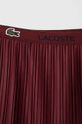 Дівчинка Дитяча спідниця Lacoste JJ5286 бордо