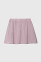 Дитяча спідниця United Colors of Benetton mini фіолетовий 4FBKG000D.P.SEASONAL