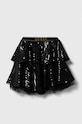 Παιδική φούστα Guess απλικέ μαύρο K3BD01.KBEF0.9BYX