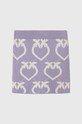 Pinko Up fusta fete F3PIBGSK143 violet AW23