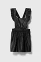 črna Otroška obleka United Colors of Benetton Dekliški