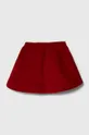 czerwony United Colors of Benetton spódnica dziecięca Dziewczęcy