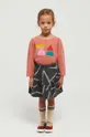 γκρί Παιδική βαμβακερή φούστα Bobo Choses Για κορίτσια